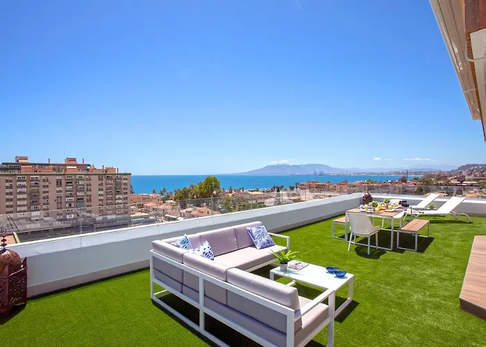 Genteel Elcano Terrace * Málaga